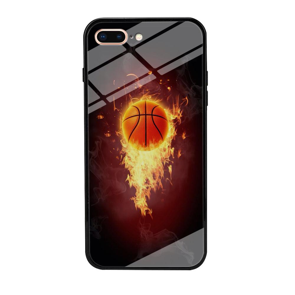 Basketball Art 001 iPhone 7 Plus Case-Tempered Glass Case-Xtracase