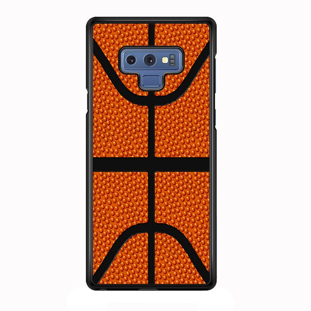 Basketball Pattern Samsung Galaxy Note 9 Case-Plastic / Full Wrap (3D Case)-Xtracase