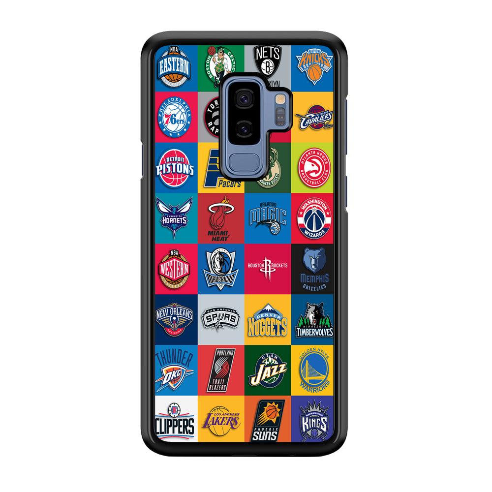 Basketball Teams NBA Samsung Galaxy S9 Plus Case-Plastic / Full Wrap (3D Case)-Xtracase