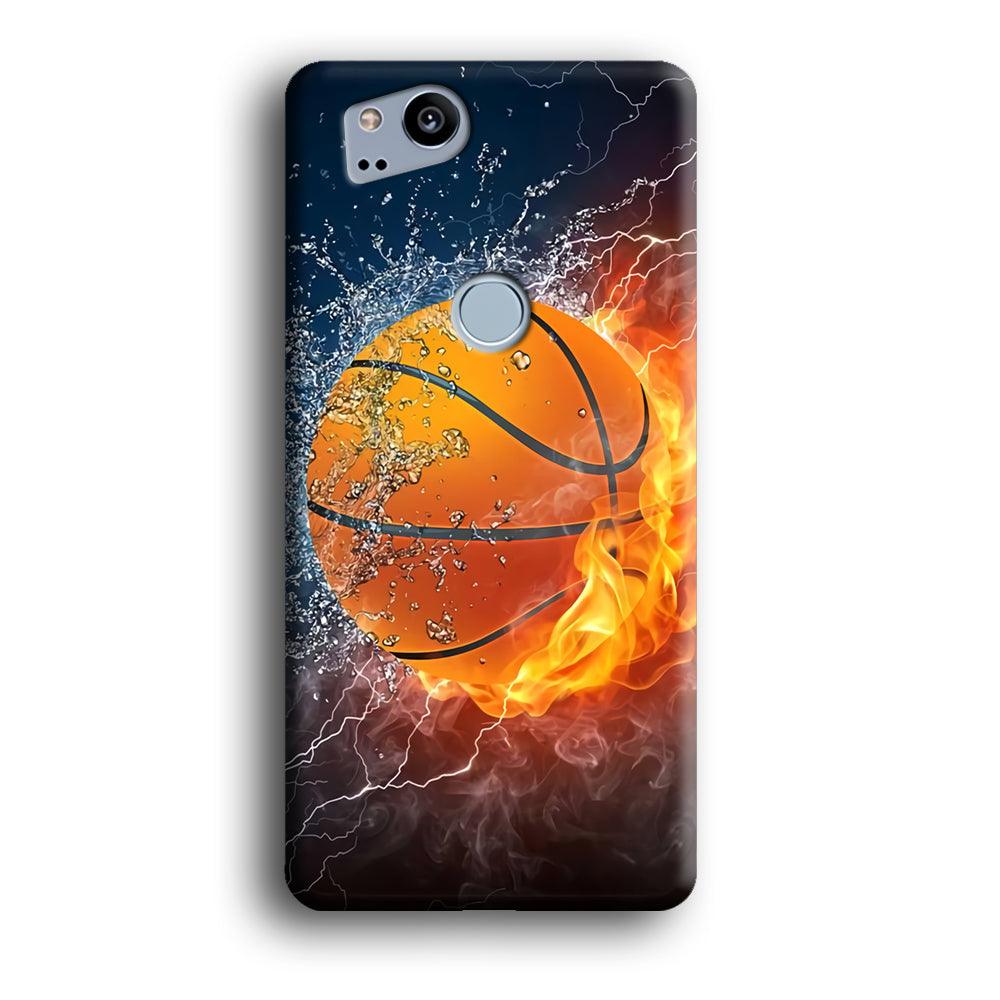 Basketball Ball Google Pixel 2 3D Case-Xtracase