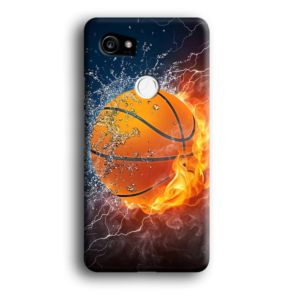 Basketball Ball Cool Art Google Pixel 2 XL 3D Case-Xtracase
