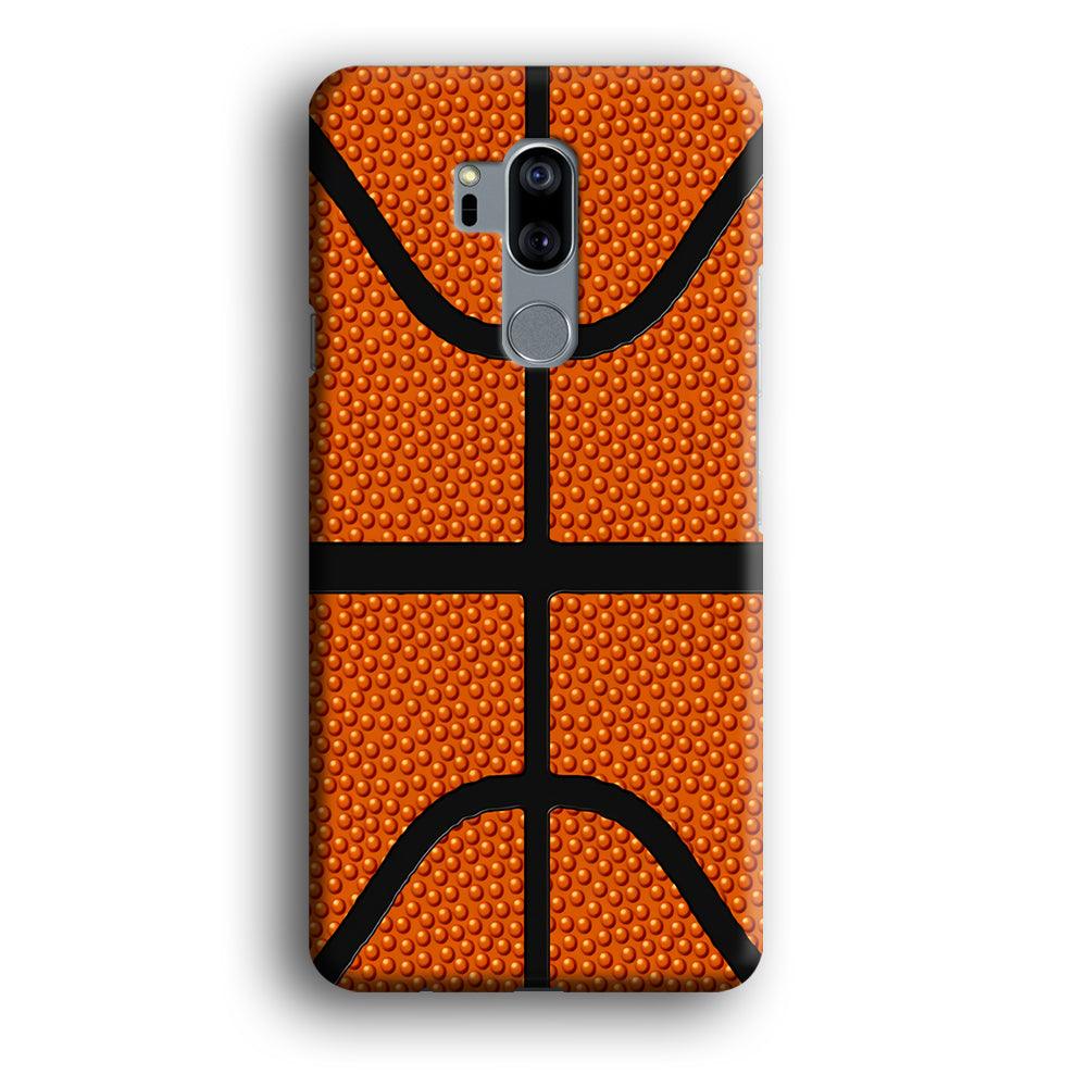 Basketball Pattern LG G7 ThinQ 3D Case-Xtracase