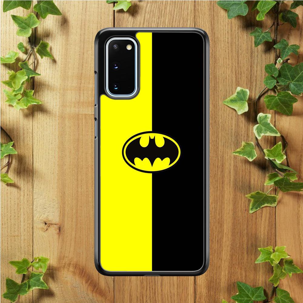 Batman 004 Samsung Galaxy S20 Case-Rubber / White (2D Case)-Xtracase