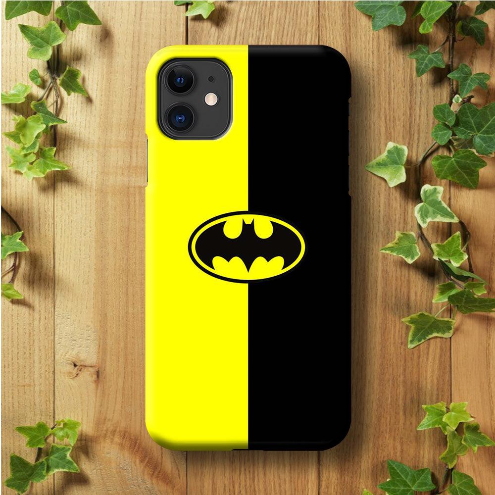 Batman 004 iPhone 11 Case-Plastic / Full Wrap (3D Case)-Xtracase