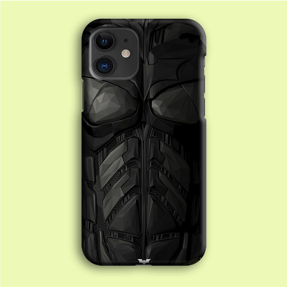Batman Costume Suit iPhone 12 Mini Case-Plastic / Full Wrap (3D Case)-Xtracase