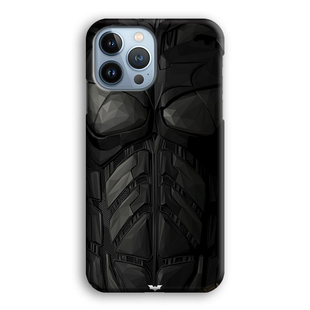 Batman Costume Suit iPhone 13 Pro Case-Plastic / Full Wrap (3D Case)-Xtracase