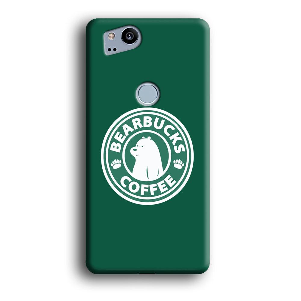 Bearbucks Coffee Google Pixel 2 3D Case-Xtracase