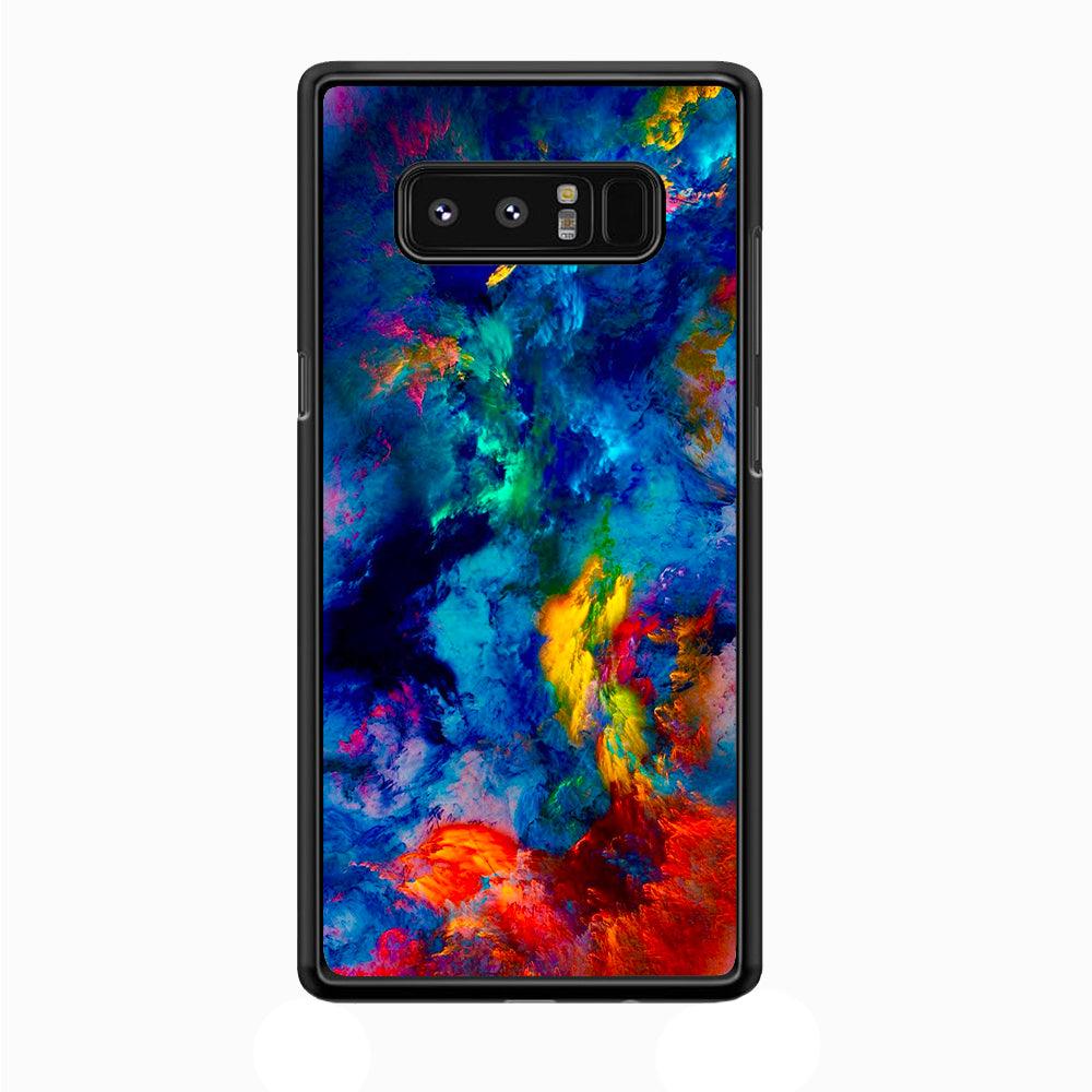 Beautiful Marble Colorful 001 Samsung Galaxy Note 8 Case-Plastic / Full Wrap (3D Case)-Xtracase