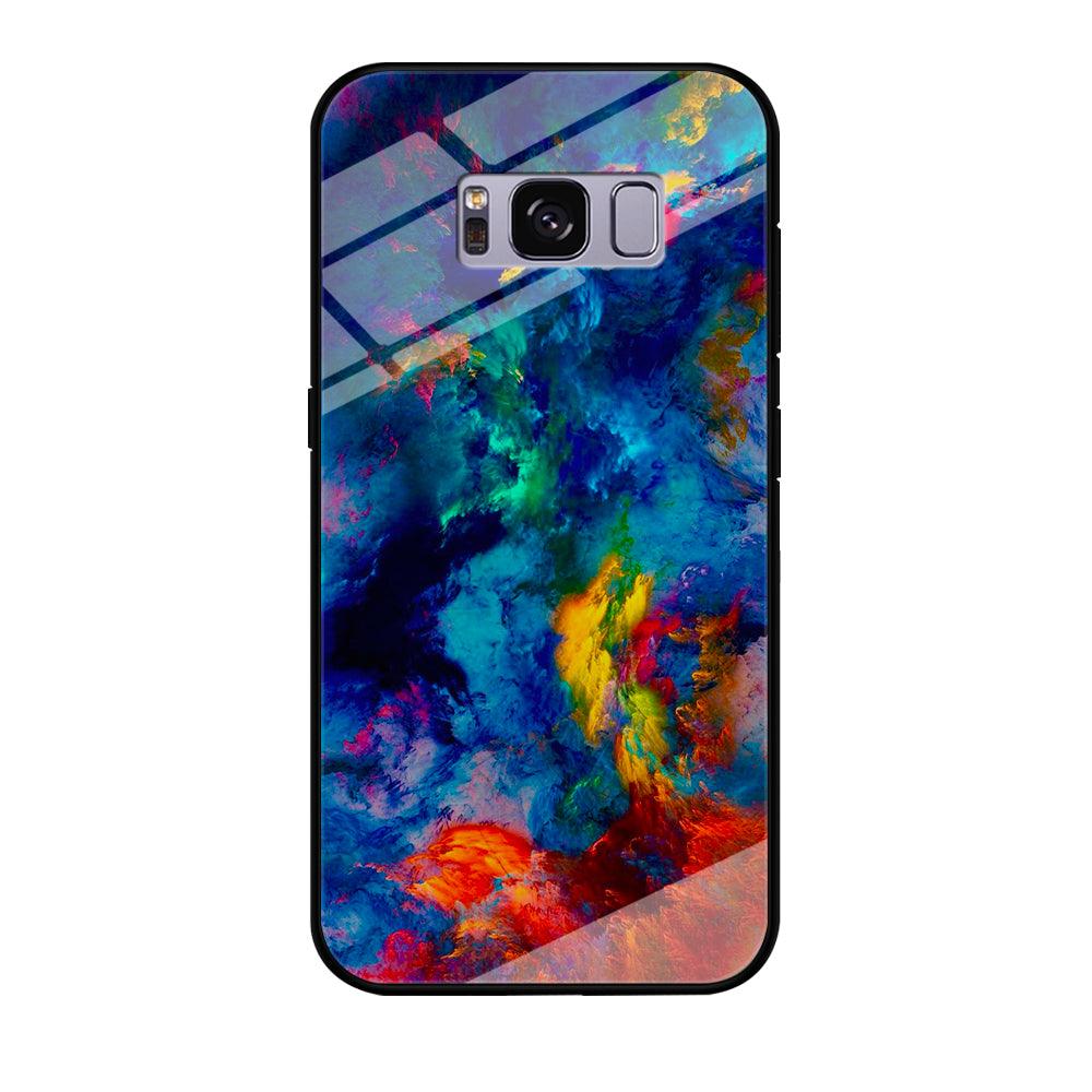 Beautiful Marble Colorful 001 Samsung Galaxy S8 Plus Case-Tempered Glass Case-Xtracase