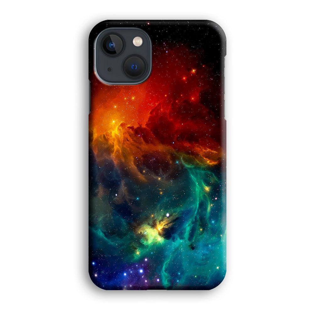 Beautiful Space Colorful 001 iPhone 13 Case-Plastic / Full Wrap (3D Case)-Xtracase