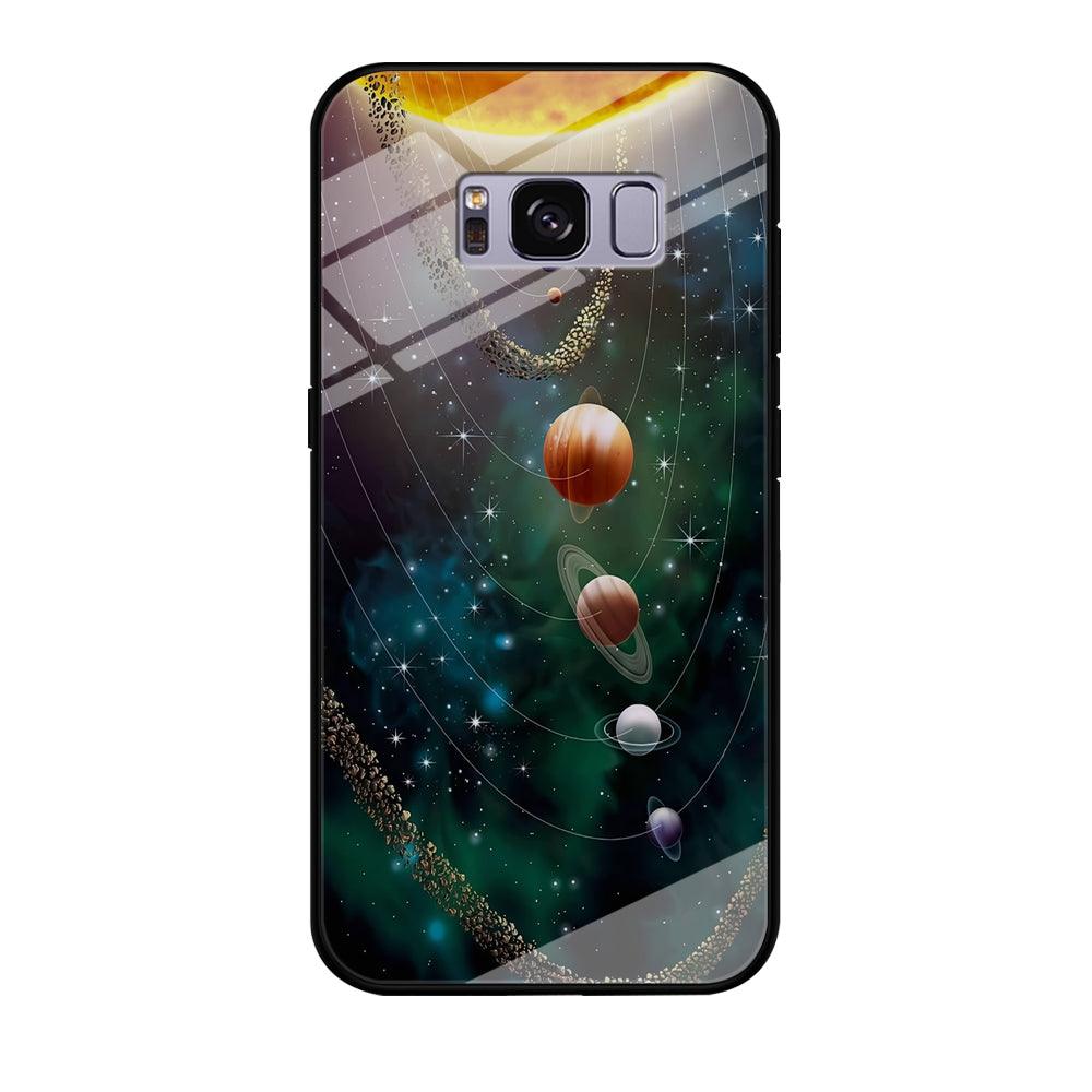 Beautiful Space Colorful 002 Samsung Galaxy S8 Plus Case-Tempered Glass Case-Xtracase