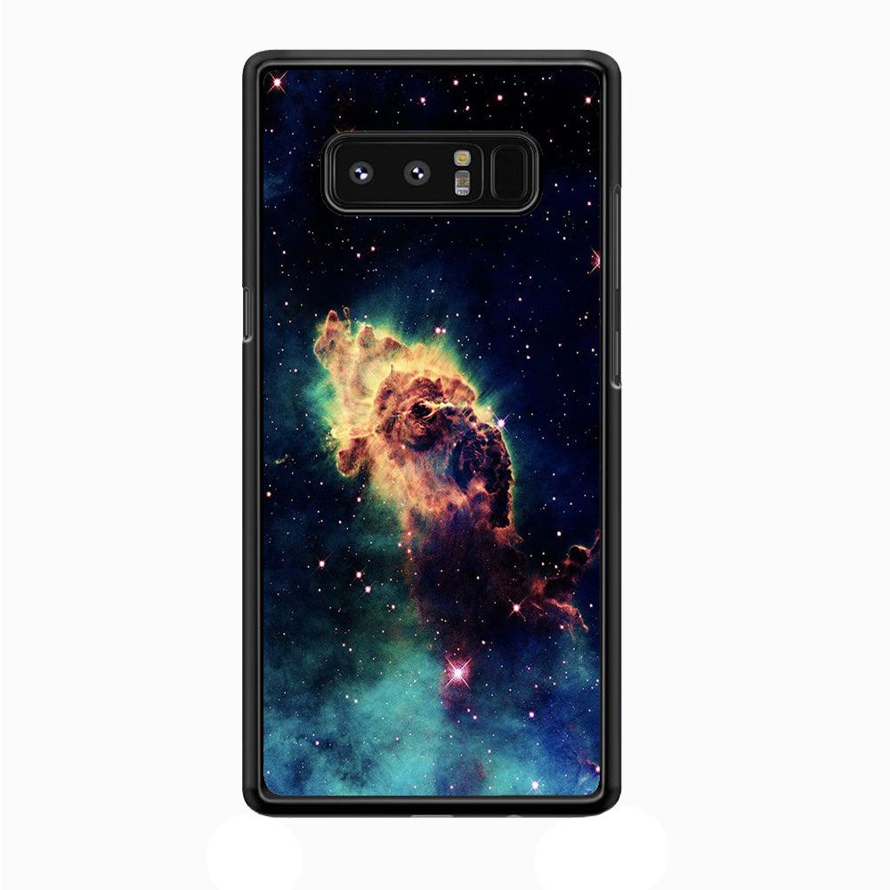 Beautiful Space Colorful 007 Samsung Galaxy Note 8 Case-Plastic / Full Wrap (3D Case)-Xtracase