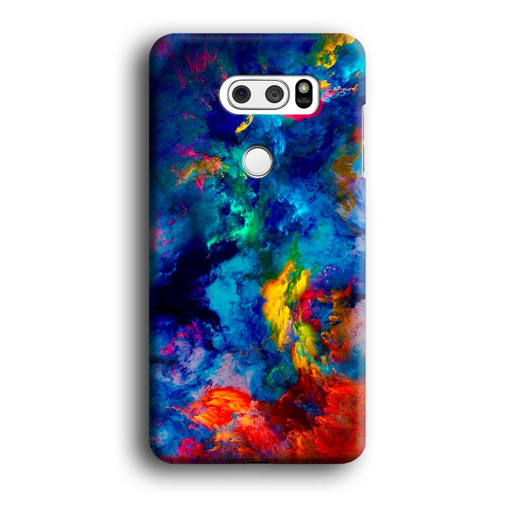 Beautiful Marble Colorful 001 LG V30 3D Case-Xtracase