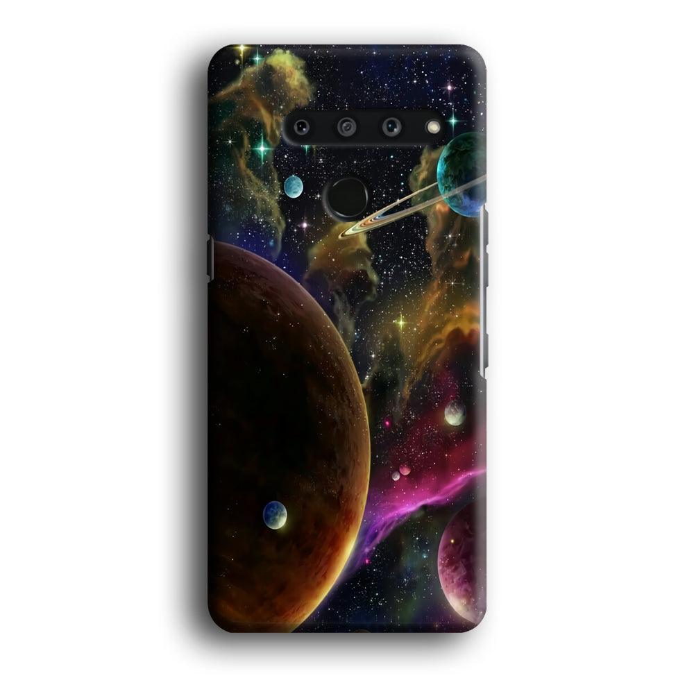 Beautiful Space Colorful 006 LG V50 3D Case-Xtracase