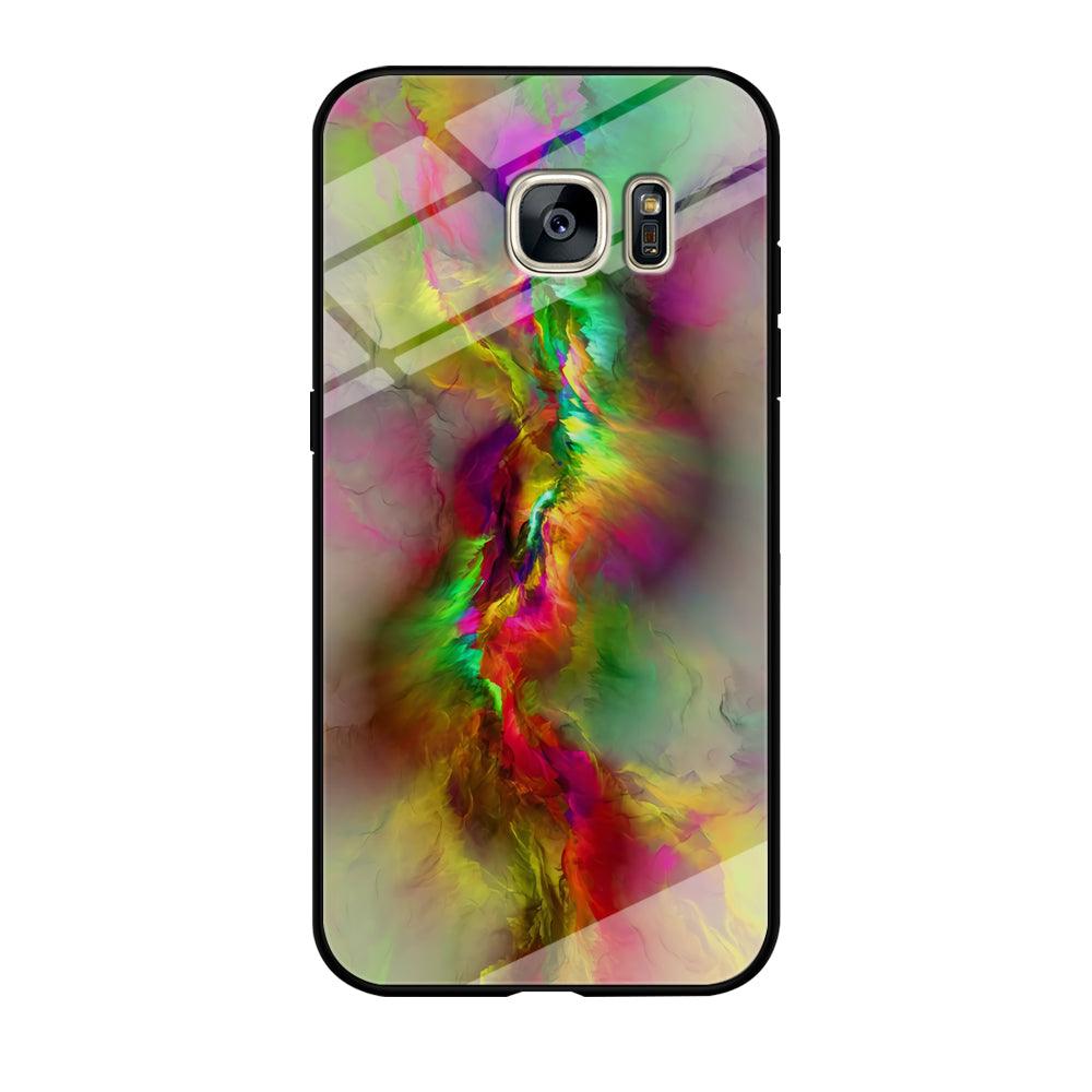 Beautifull Gradation Color Samsung Galaxy S7 Edge Case-Tempered Glass Case-Xtracase