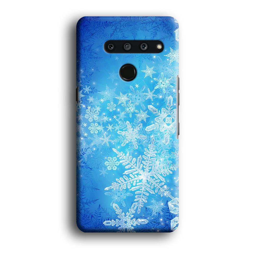 Beautifull Snow Pattern LG V50 3D Case-Xtracase
