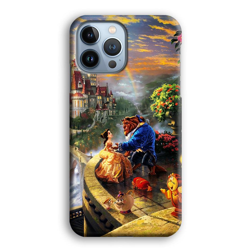 Beauty and The Beast iPhone 13 Pro Max Case-Plastic / Full Wrap (3D Case)-Xtracase