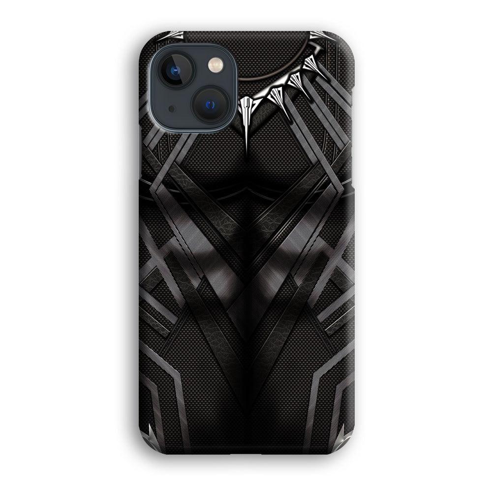 Black Panther Suit iPhone 13 Mini Case-Plastic / Full Wrap (3D Case)-Xtracase