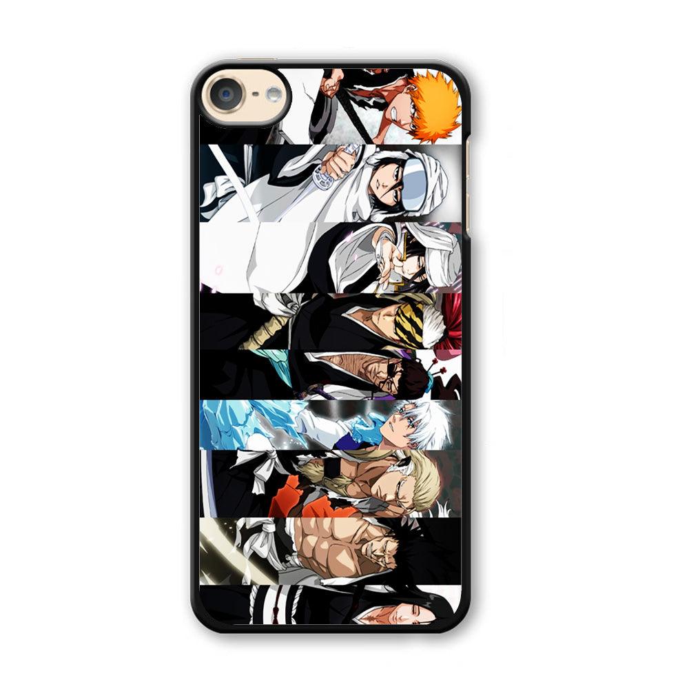 Bleach Characters iPod Touch 6 Case-Plastic / Black (2D Case)-Xtracase