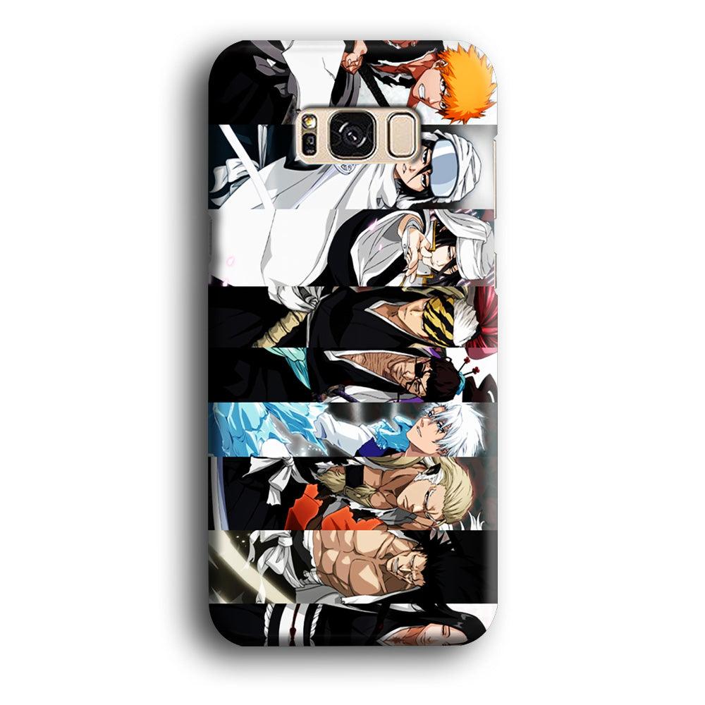 Bleach Characters Samsung Galaxy S8 Plus Case-Plastic / Full Wrap (3D Case)-Xtracase