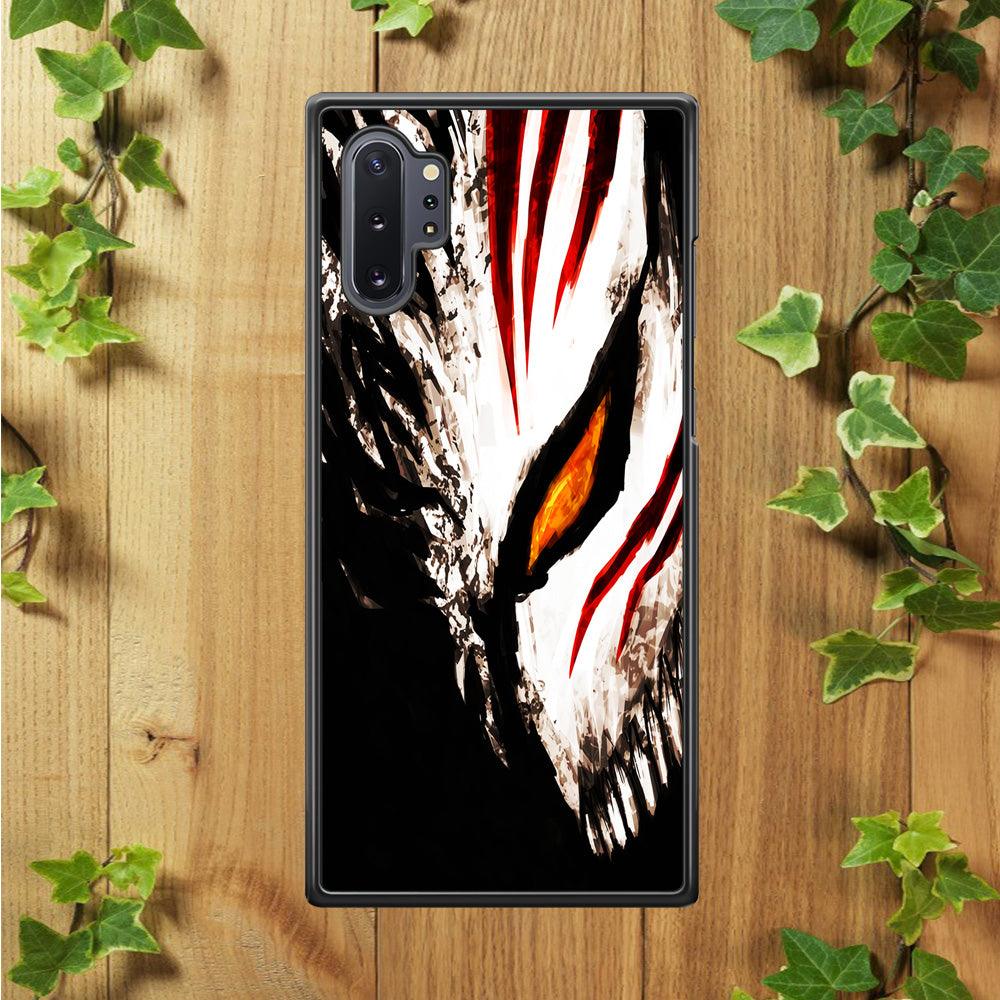 Bleach Ichigo Hollow Mask Samsung Galaxy Note 10 Plus Case-Rubber / Black (2D Case)-Xtracase
