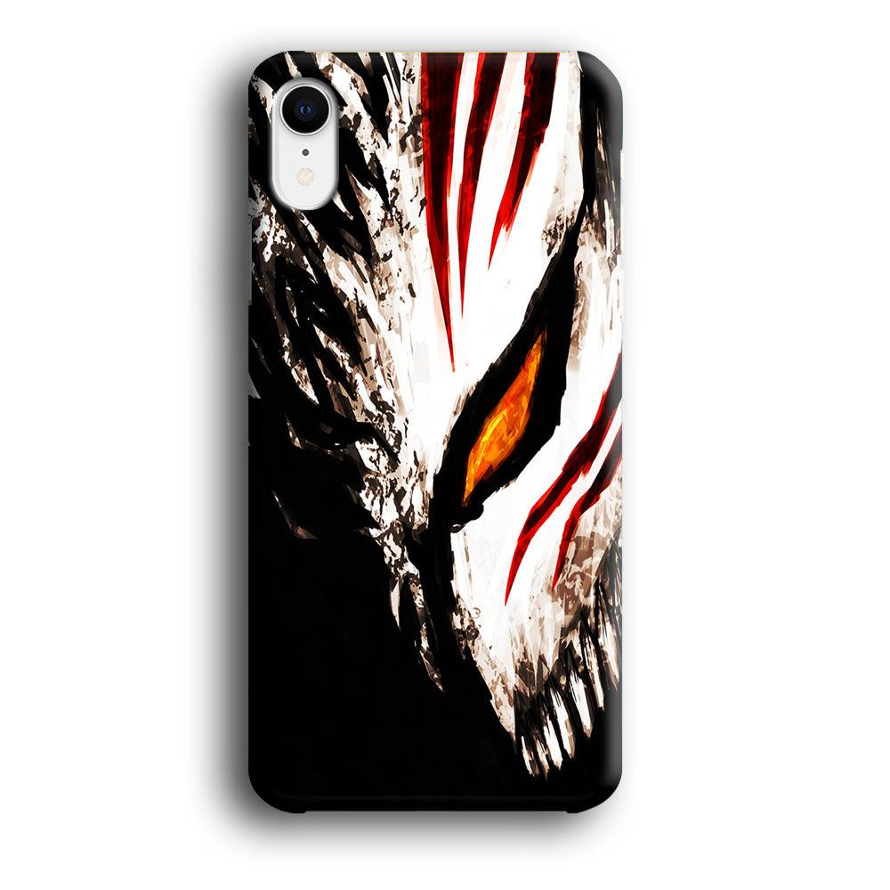 Bleach Ichigo Hollow Mask iPhone XR Case-Plastic / Full Wrap (3D Case)-Xtracase