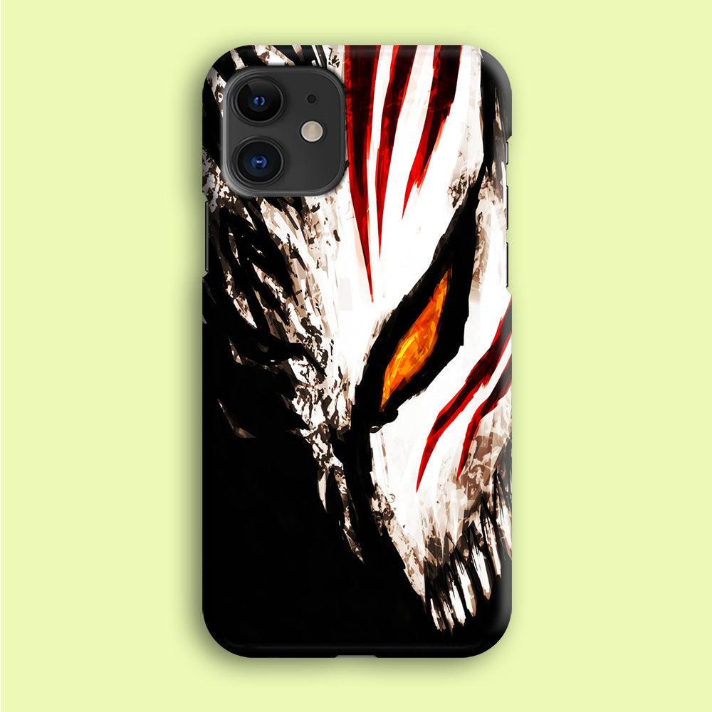 Bleach Ichigo Hollow Mask iPhone 12 Case-Plastic / Full Wrap (3D Case)-Xtracase