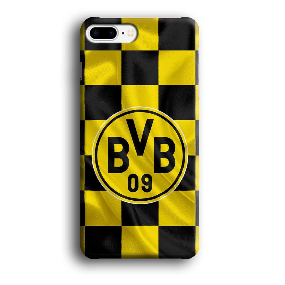 Borussia Dortmund Flag Club iPhone 7 Plus Case-Plastic / Full Wrap (3D Case)-Xtracase