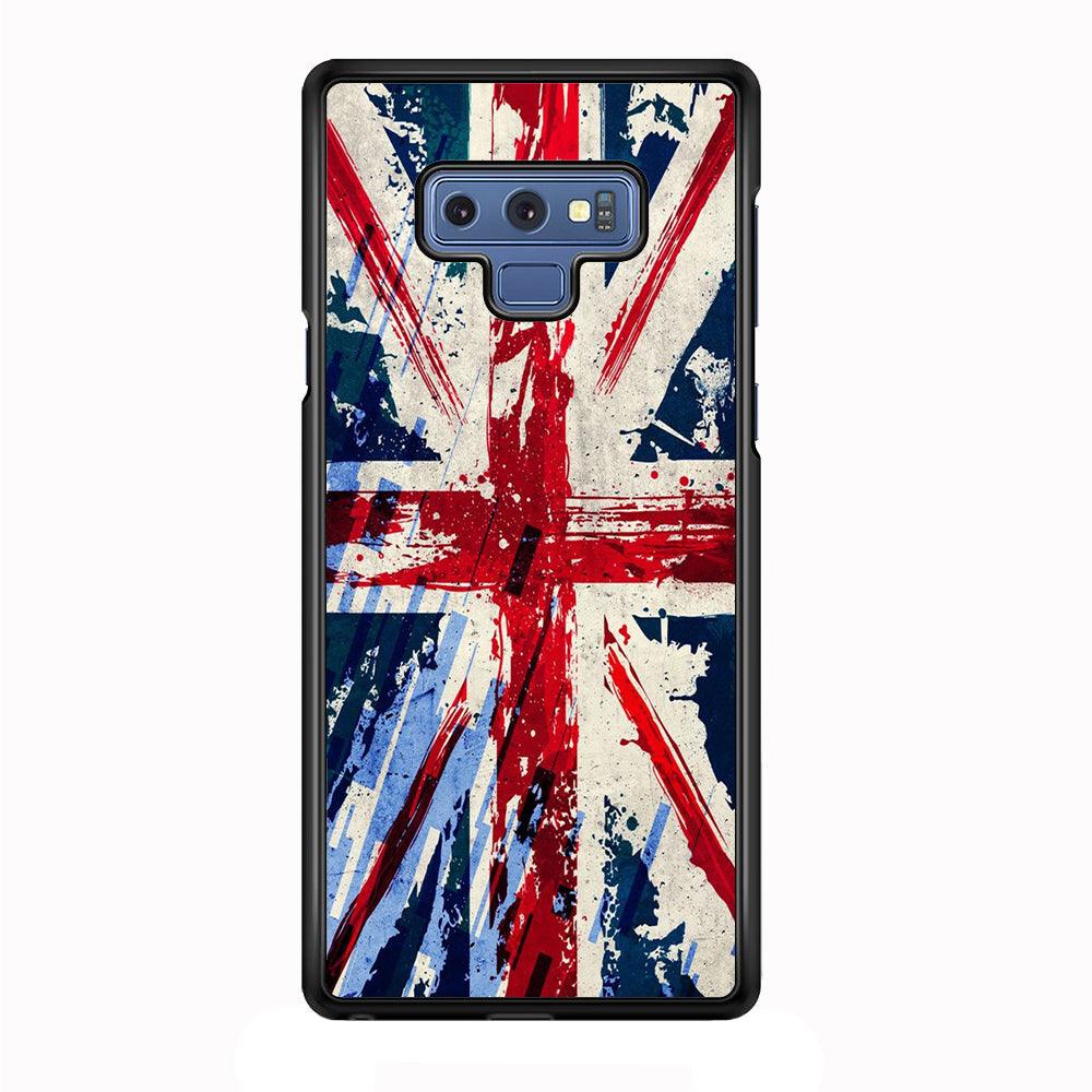 Britain Flag Samsung Galaxy Note 9 Case-Plastic / Full Wrap (3D Case)-Xtracase