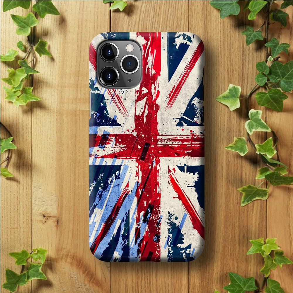 Britain Flag iPhone 11 Pro Max Case-Plastic / Full Wrap (3D Case)-Xtracase