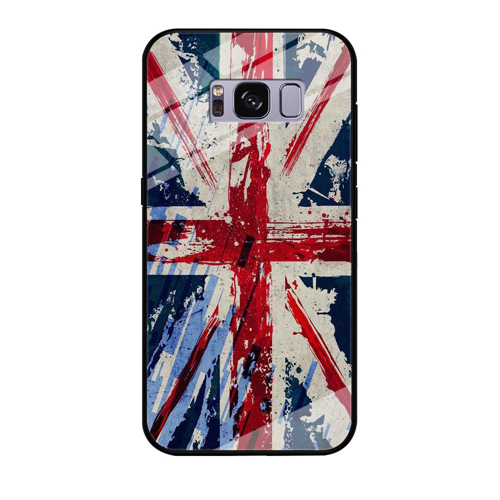 Britain Flag Samsung Galaxy S8 Case-Tempered Glass Case-Xtracase