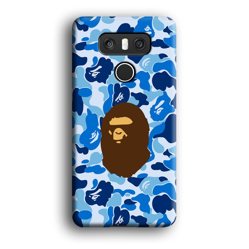 Camo Blue Head Monkey LG G6 3D Case-Xtracase
