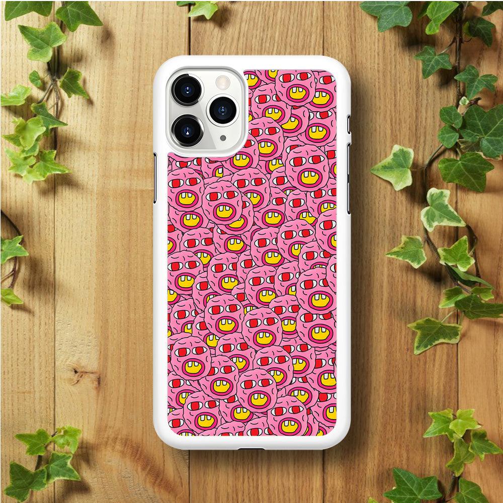 Cherry Bomb Collection iPhone 11 Pro Max Case-Rubber / White (2D Case)-Xtracase