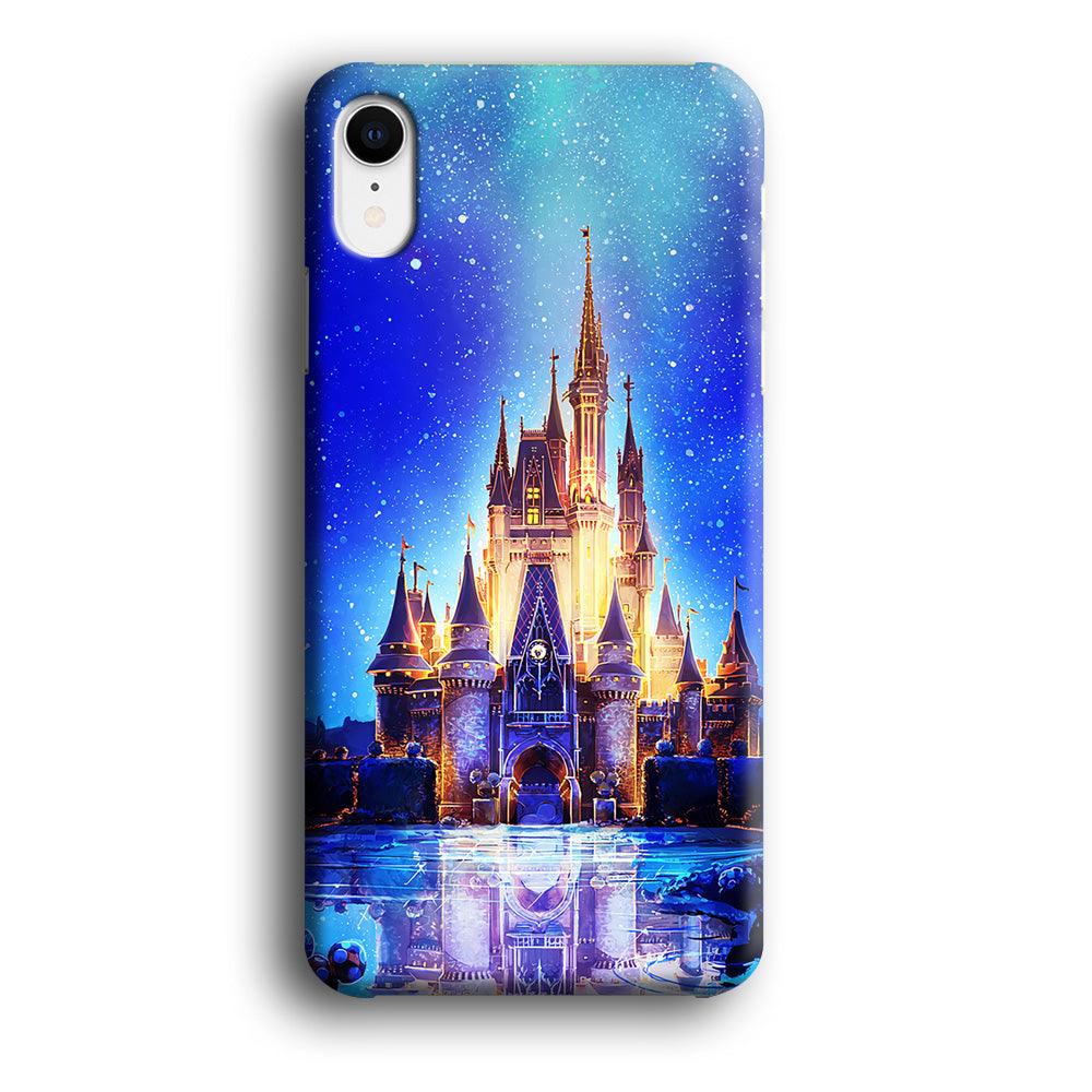 Cinderella Castle iPhone XR Case-Plastic / Full Wrap (3D Case)-Xtracase