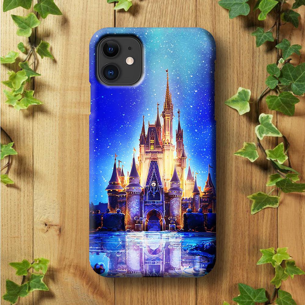 Cinderella Castle iPhone 11 Case-Plastic / Full Wrap (3D Case)-Xtracase
