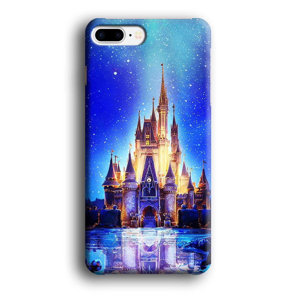 Cinderella Castle iPhone 8 Plus Case-Plastic / Full Wrap (3D Case)-Xtracase