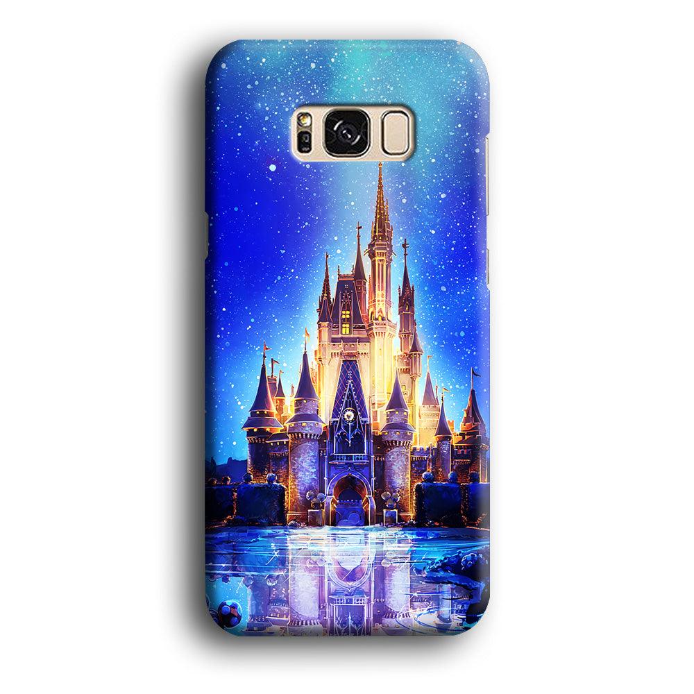 Cinderella Castle Samsung Galaxy S8 Case-Plastic / Full Wrap (3D Case)-Xtracase