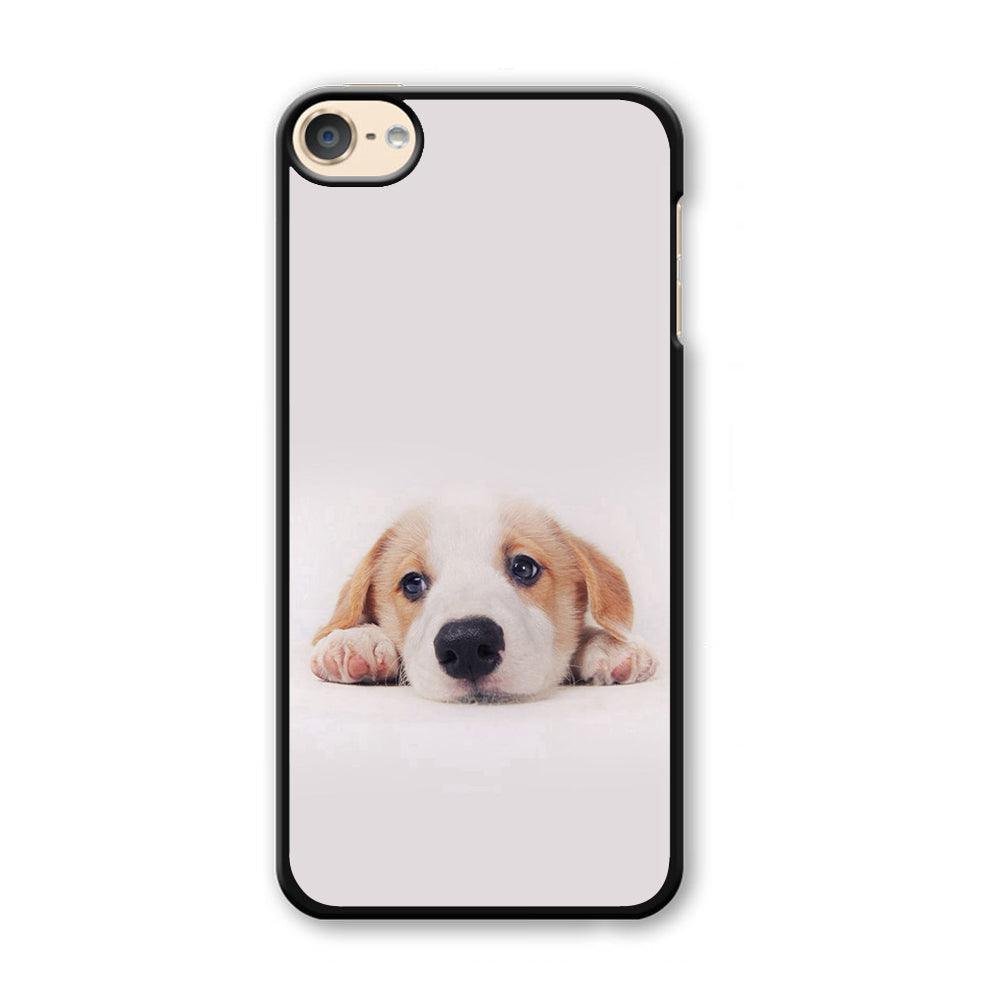 Cute Face Dog 002 iPod Touch 6 Case-Plastic / Full Wrap (3D Case)-Xtracase