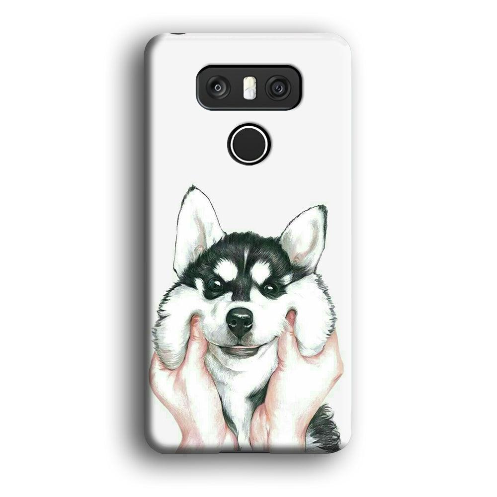 Cute Face Dog 001 LG G6 3D Case-Xtracase