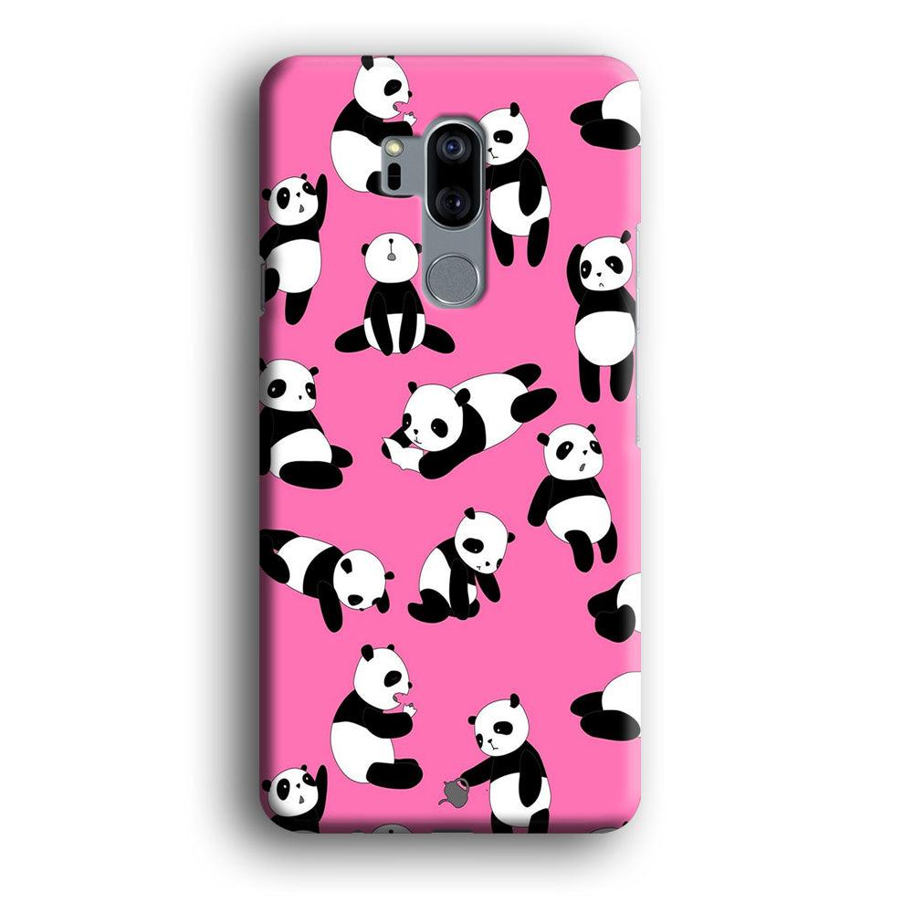 Cute Panda LG G7 ThinQ 3D Case-Xtracase