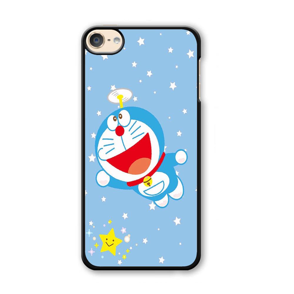DM Doraemon fly between stars iPod Touch 6 Case-Plastic / Full Wrap (3D Case)-Xtracase