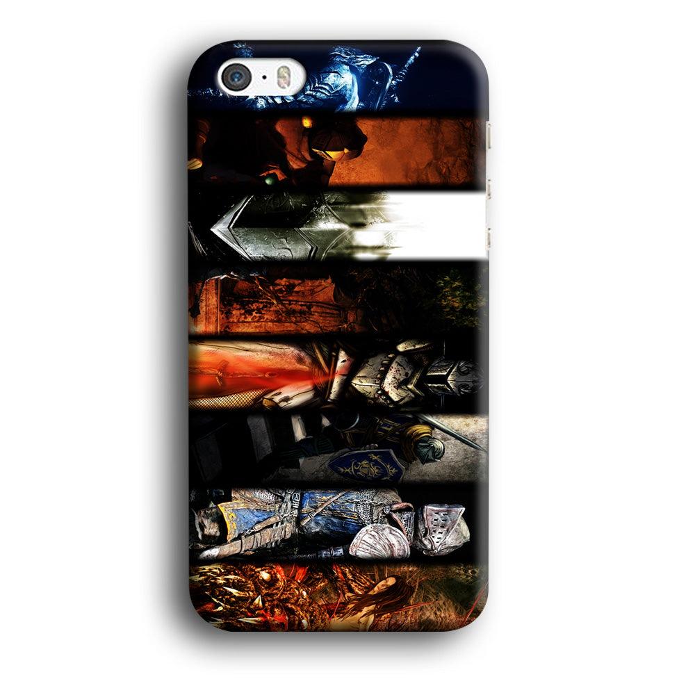 Dark Souls II Poster iPhone 5 | 5s Case-Plastic / Full Wrap (3D Case)-Xtracase