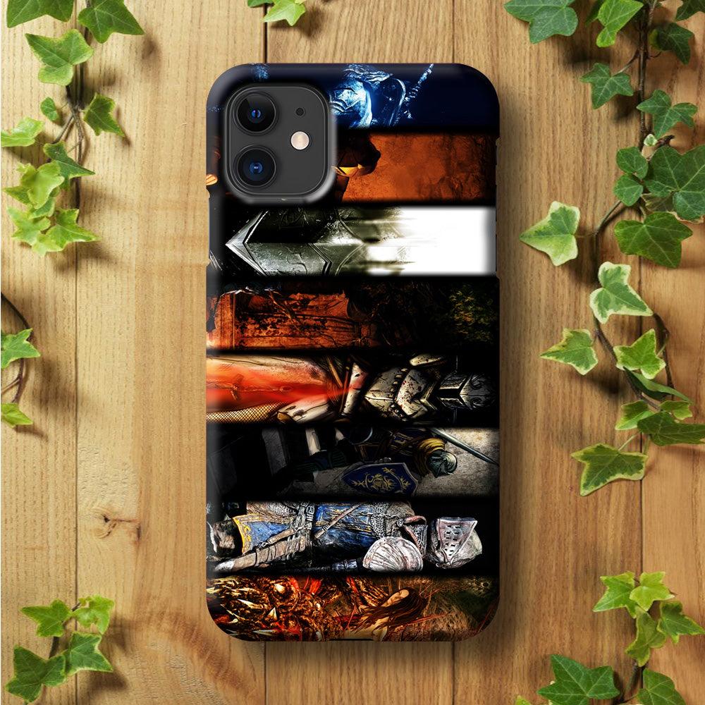 Dark Souls II Poster iPhone 11 Case-Plastic / Full Wrap (3D Case)-Xtracase