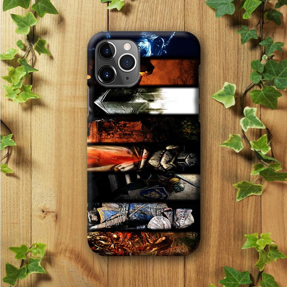 Dark Souls II Poster iPhone 11 Pro Case-Plastic / Full Wrap (3D Case)-Xtracase