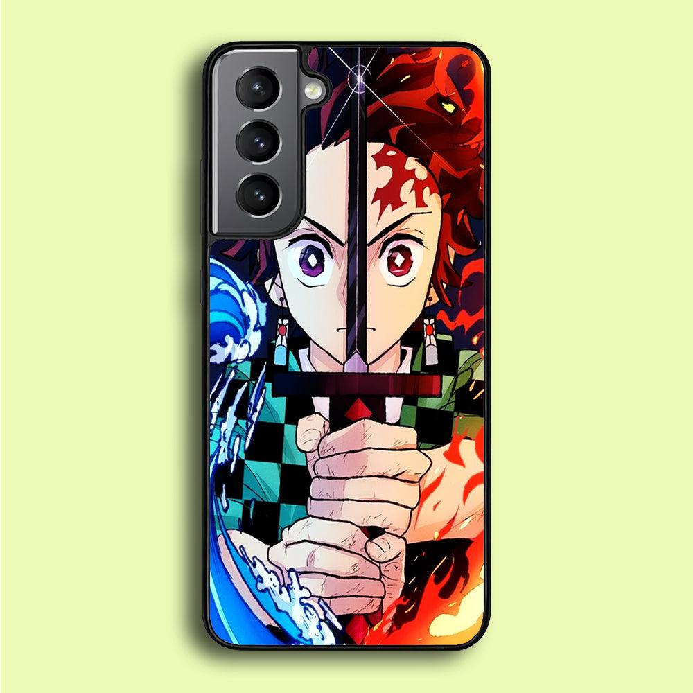 Demon Slayer Tanjiro Kamado Samsung Galaxy A16 Case-Plastic / Full Wrap (3D Case)-Xtracase