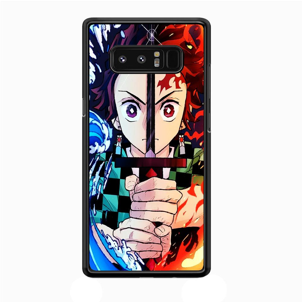 Demon Slayer Tanjiro Kamado Samsung Galaxy Note 8 Case-Plastic / Full Wrap (3D Case)-Xtracase