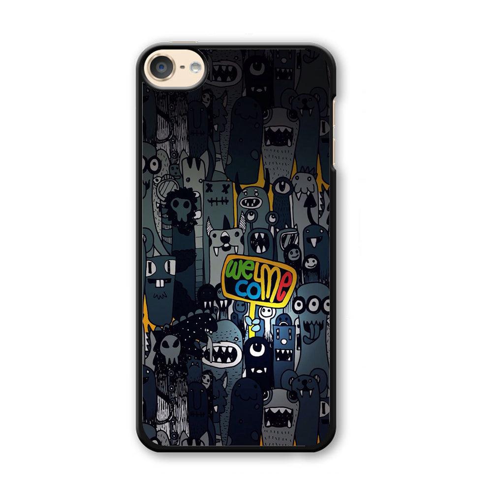 Doodle 003 iPod Touch 6 Case-Plastic / Full Wrap (3D Case)-Xtracase
