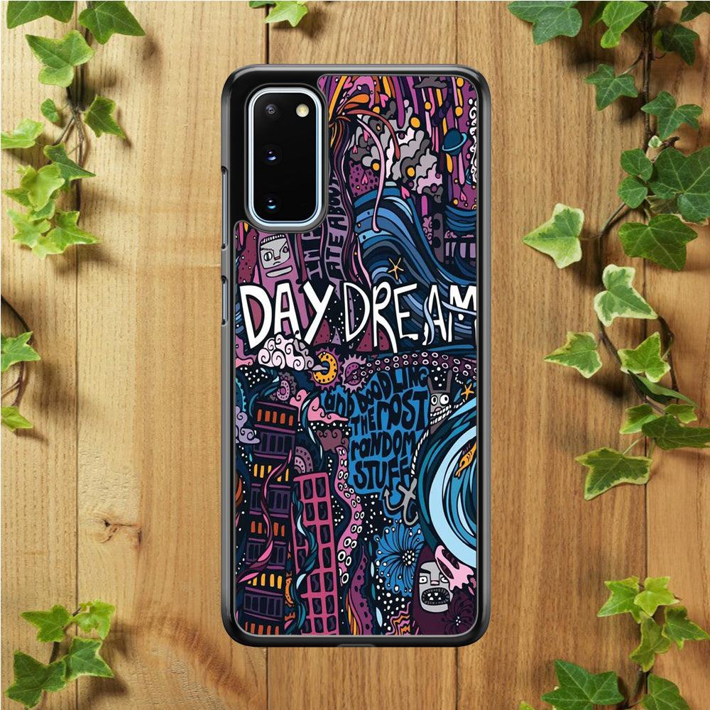 Doodle Art 012 Samsung Galaxy S20 Case-Rubber / White (2D Case)-Xtracase