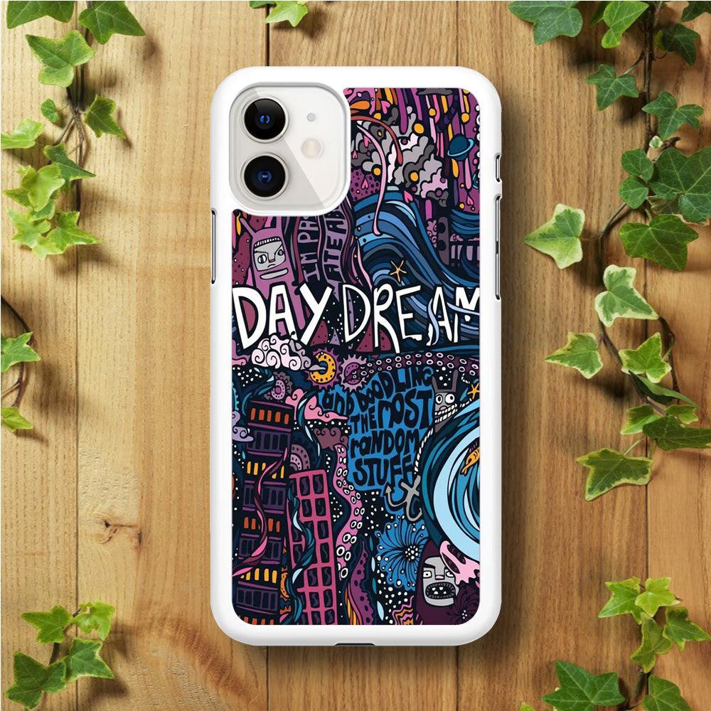 Doodle Art 012 iPhone 11 Case-Rubber / White (2D Case)-Xtracase