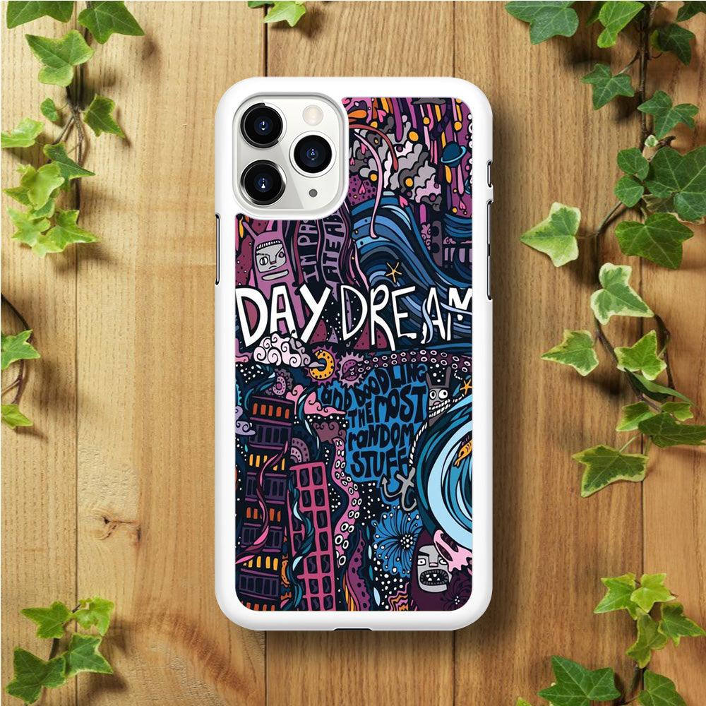 Doodle Art 012 iPhone 11 Pro Max Case-Rubber / White (2D Case)-Xtracase